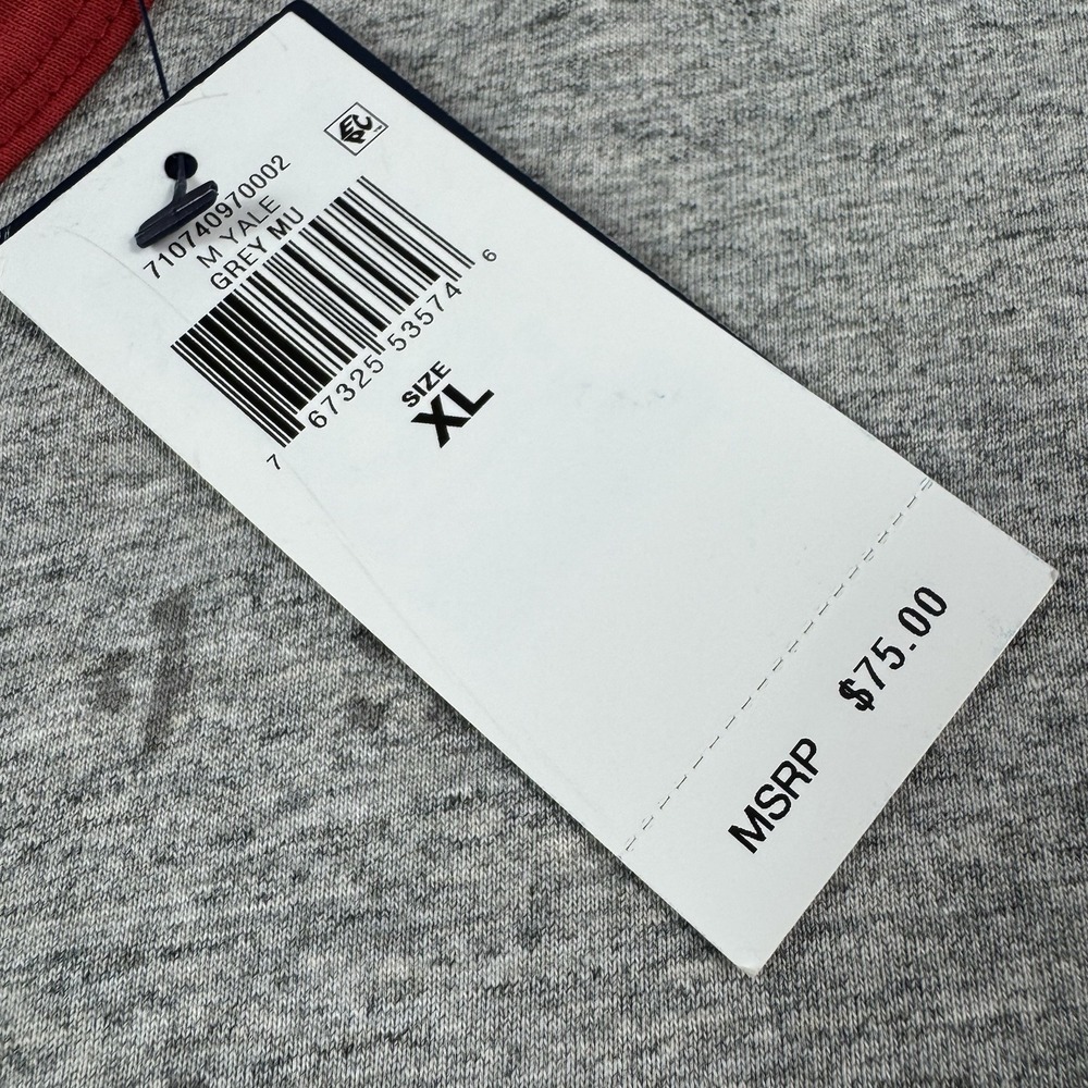 NWT Polo Ralph Lauren Custom Slim Reversible Graphic T-Shirt Gray/Red Mens Sz XL - Picture 7 of 11